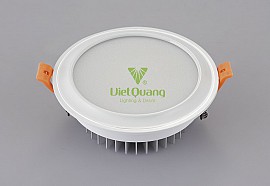 ĐÈN LED ÂM TRẦN ĐỔI MÀU MẶT CONG 12W VIỀN TRẮNG VQATCB06-12W-3