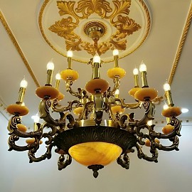 Đèn chùm đồng VQCD6916-18