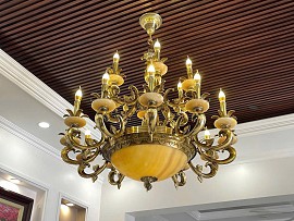 Đèn chùm đồng VQCD6918-18