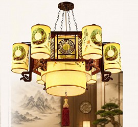 Đèn chùm gỗ VQCG1830
