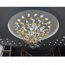 Đèn chùm pha lê lá phong VQCHLP9800