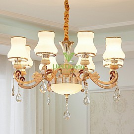 Đèn Chùm Mạ Vàng VQCHHK9602-8