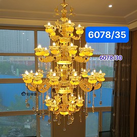 Đèn chùm đồng thông tầng VQCTTD6078-35