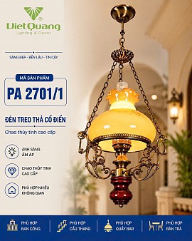 Đèn thả trần phòng thờ VQPT2701-1