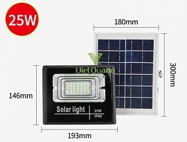 ĐÈN PHA LED NĂNG LƯỢNG MẶT TRỜI 25W