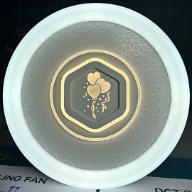 Đèn ốp trần đẹp hình bóng bay Valentine