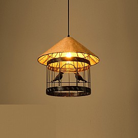 Đèn thả dây thừng kiểu lồng chim VQDTLCQT400