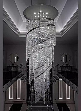 Đèn thông tầng pha lê VQDTTHDPL163