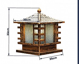 Đèn trụ cổng tường rào VQ-TC10V
