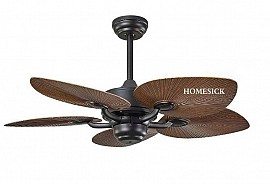 Quạt trần cánh lá nội địa Homesick HS503b