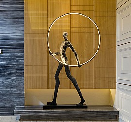 TƯỢNG DECOR ĐIÊU KHẮC NGHỆ THUẬT TRỪU TƯỢNG HÌNH KHỐI
