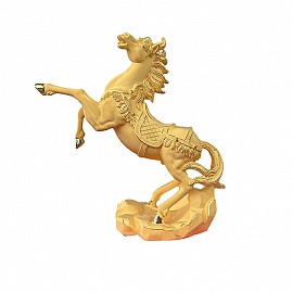 Ngựa decor mạ vàng 24K