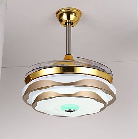 Quạt Trần Đèn Loa Bluetooth 103