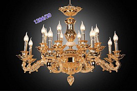 Đèn Chùm Đồng Mạ Vàng VQCHD1286-20